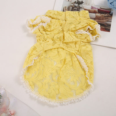 Pet Clothing Skirt Cute Dog Princess Skirt Small and Medium sized Dog Teddy Dog Pet Clothing - Korvel