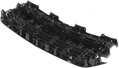 Front Bumper Upper Grille Grill Compatible with Chevrolet Silverado 1500 2016-2018 (Black) - Korvel