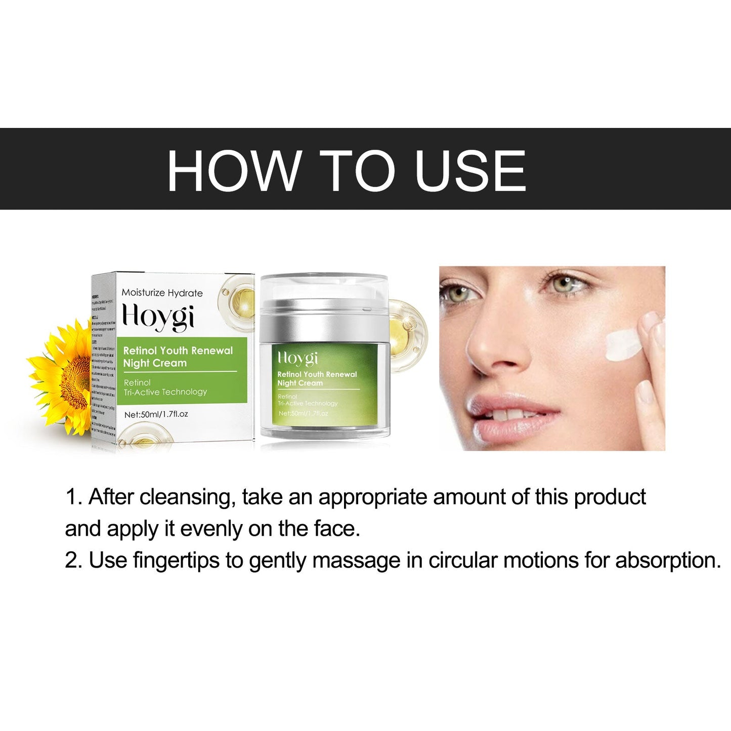 Premium Retinol Face Cream for Firming and Hydration