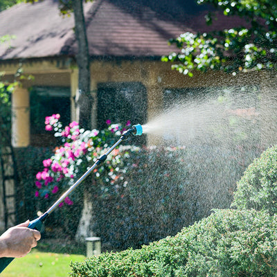 2400mAh Portable Electric Sprayer Wand. 3 nozzles, high - pressure, for garden plant watering. - Korvel