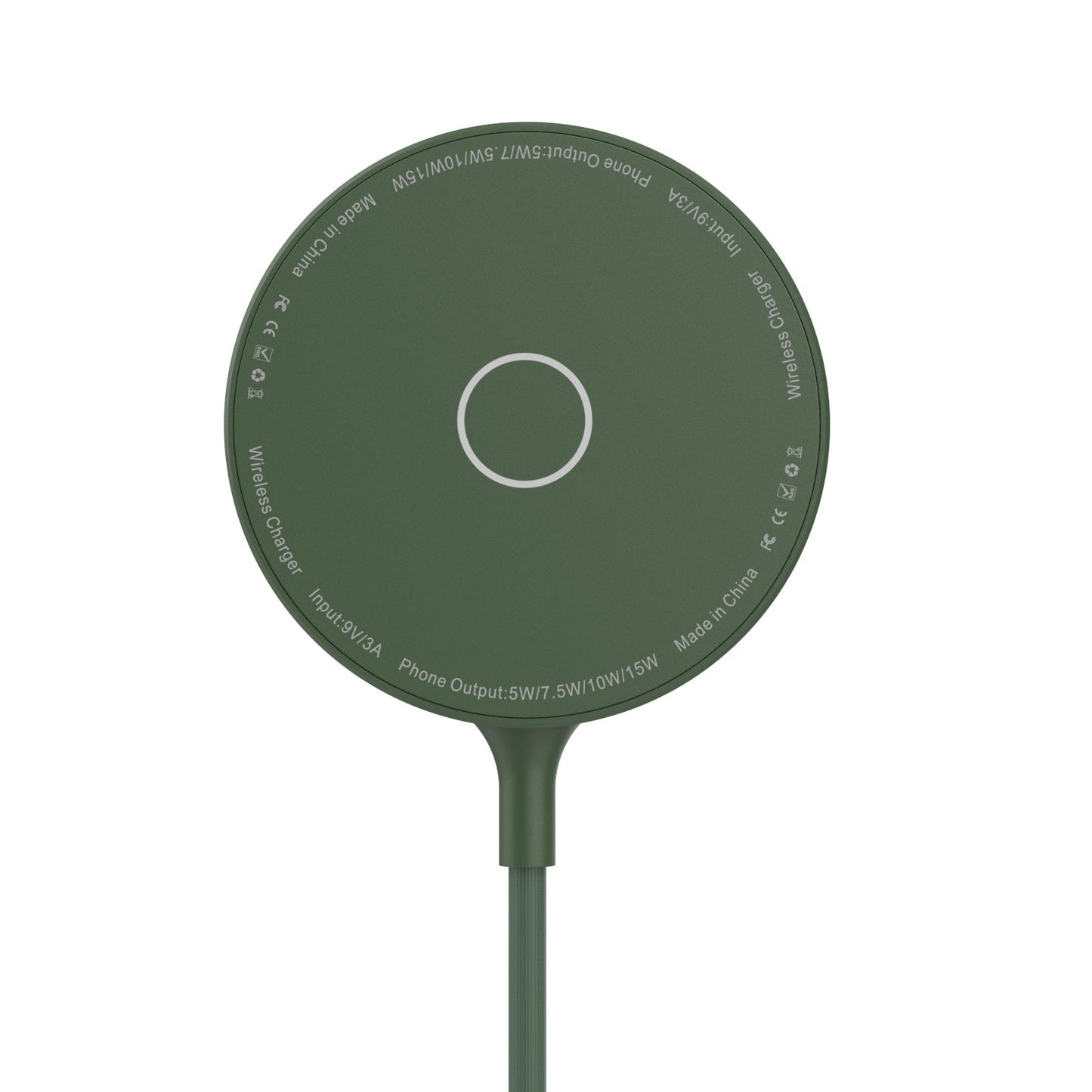 Magnetic wireless charger suitable for iPhone 13/14 single charging mobile phone wireless charger with small holder - Korvel