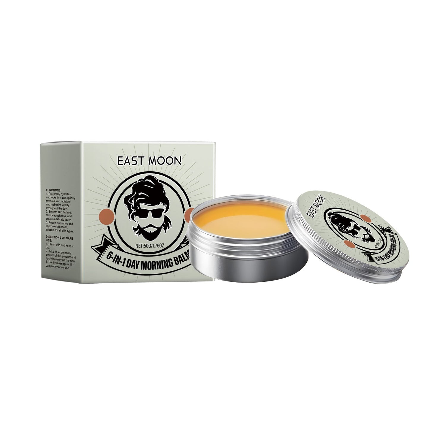 Men's Moisturizing Balm Gently Hydrates And Nourishes Refreshing Body And Facial Skin Care Balm - Korvel