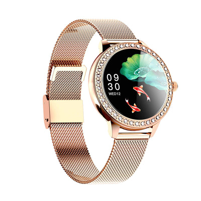 SN91 Smart Watch Full Circle Female Physiological Blood Pressure Monitoring Sports Waterproof Bluetooth Bracelet - Korvel