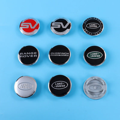Suitable for Land Rover 62mm wheel hub cover, wheel center cover, original wheel cover, modified logo LandROVER - Korvel