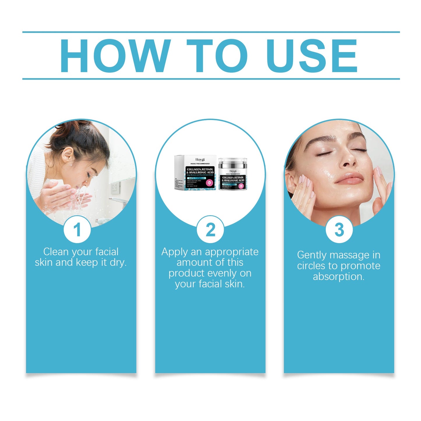 Premium Collagen Moisturizing Cream for Daily Facial Care
