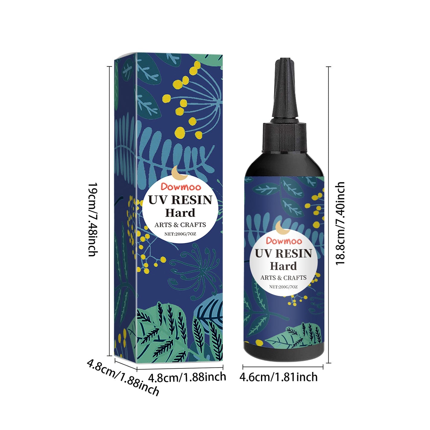 Resin Glue, Handmade Creative Resin Drops High Transparent Quick Drying Glue Odorless Crystal Drops - Korvel