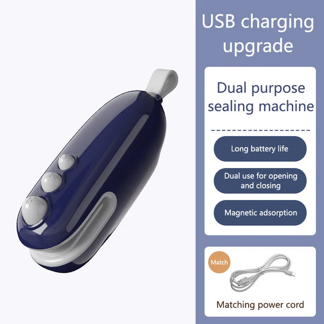 Mini Handheld Impulse Sealer for Snacks