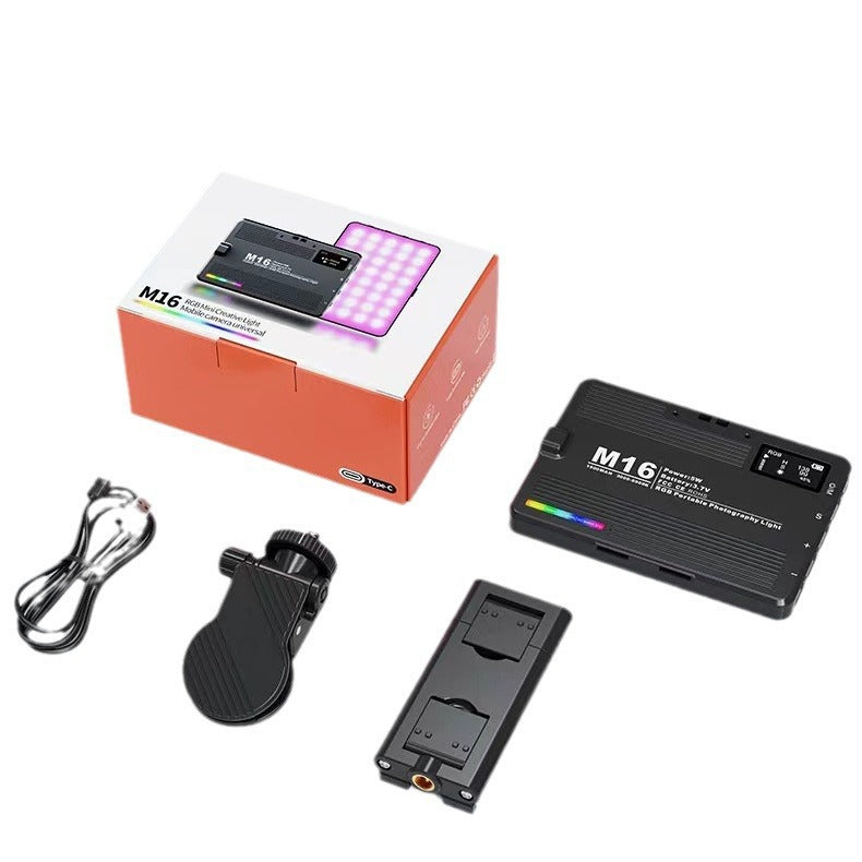 Cross-border Mobile Live Streaming Video Photography Fill Light LED Flash Light Camera Lighting Lamp Video Conference VLOG Lamp - Korvel