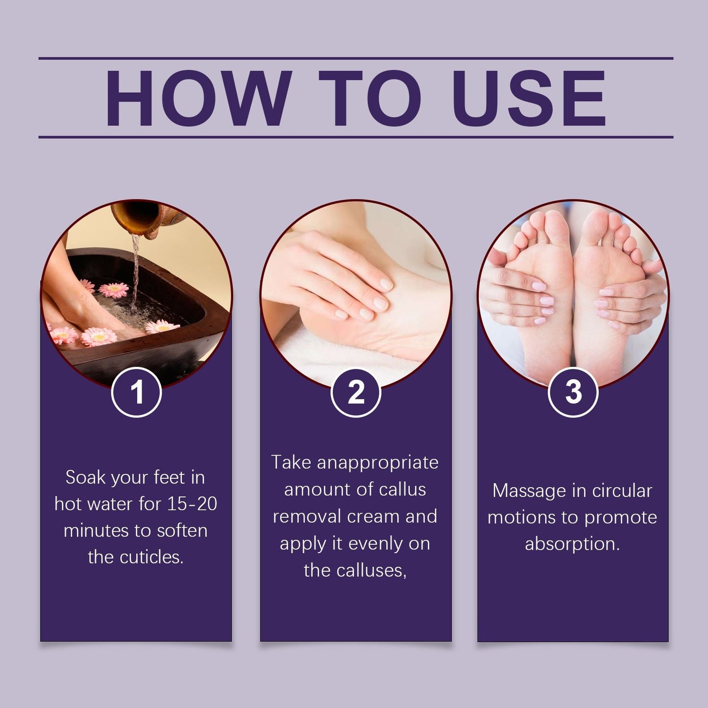 Premium Foot Care Callus Removal Cream