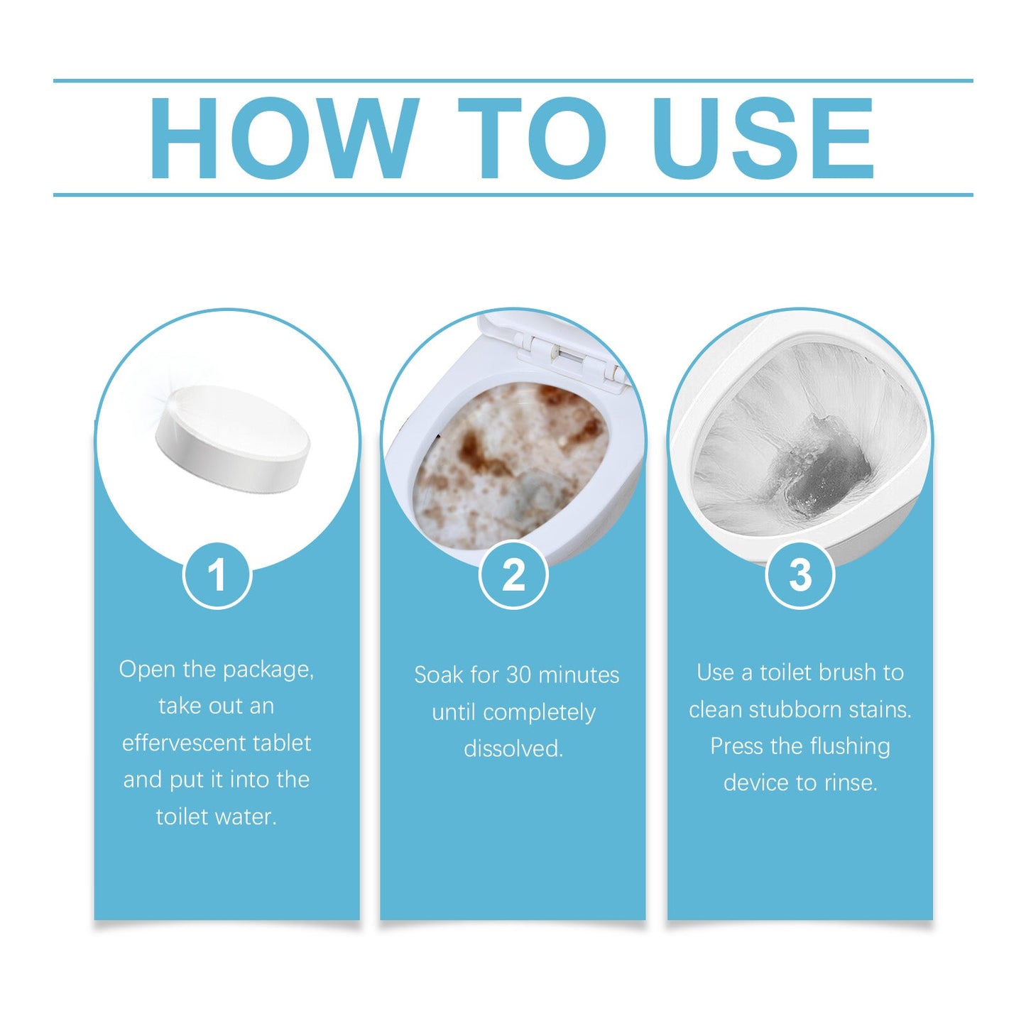 Toilet Decontamination Effervescent Tablet Decontamination Urine Stain Toilet Decontamination Deodorant Toilet Decontamination Effervescent Tablet - Korvel