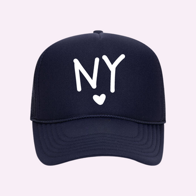 I LOVE NY Printed Trucker Hat