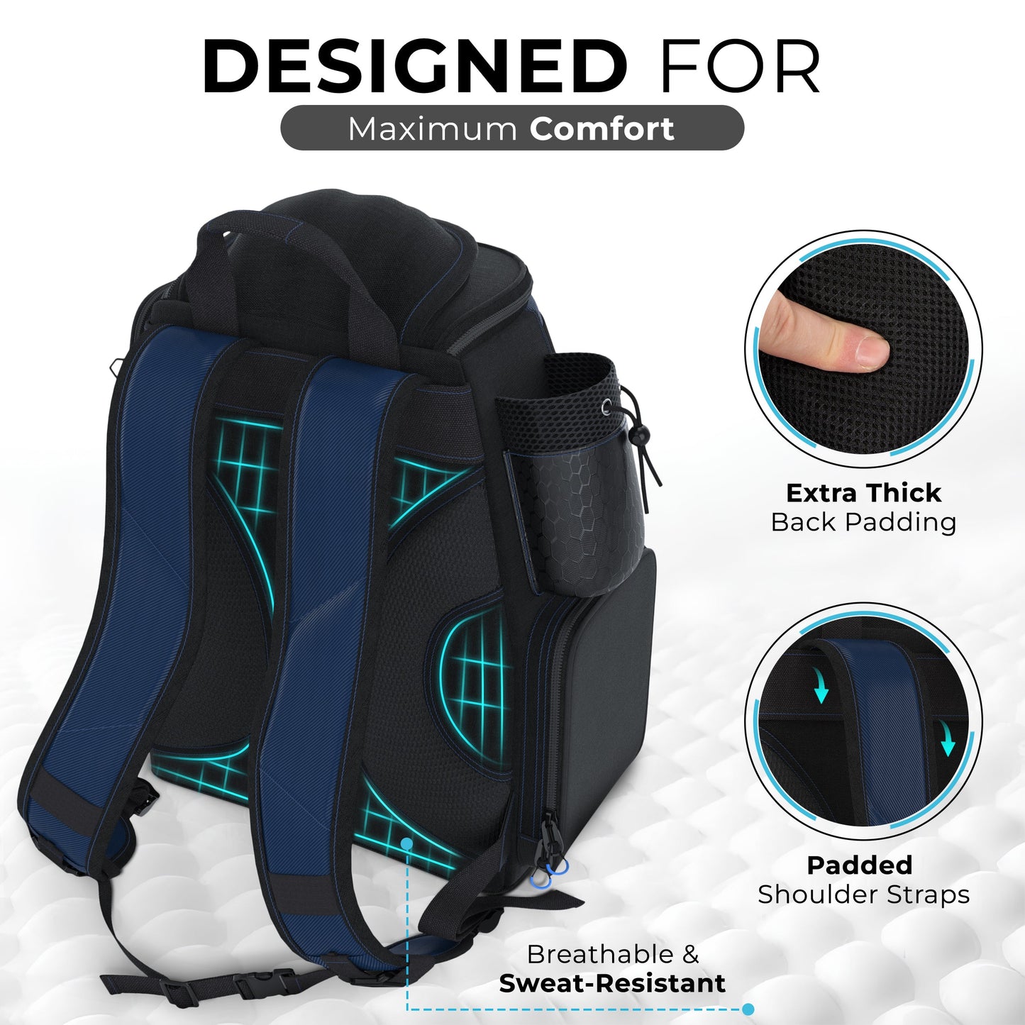 Reaction Tackle Premium Fishing Backpack with 4 Trays Included - Korvel