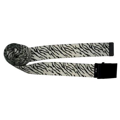 Cinturón Animal BW Fade - Tallas pequeñas y grandes - Múltiples opciones de hebillas