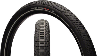Kenda Kwick Seven.5 Tire - 27.5 x 1.75 Clincher Wire Black/Reflective