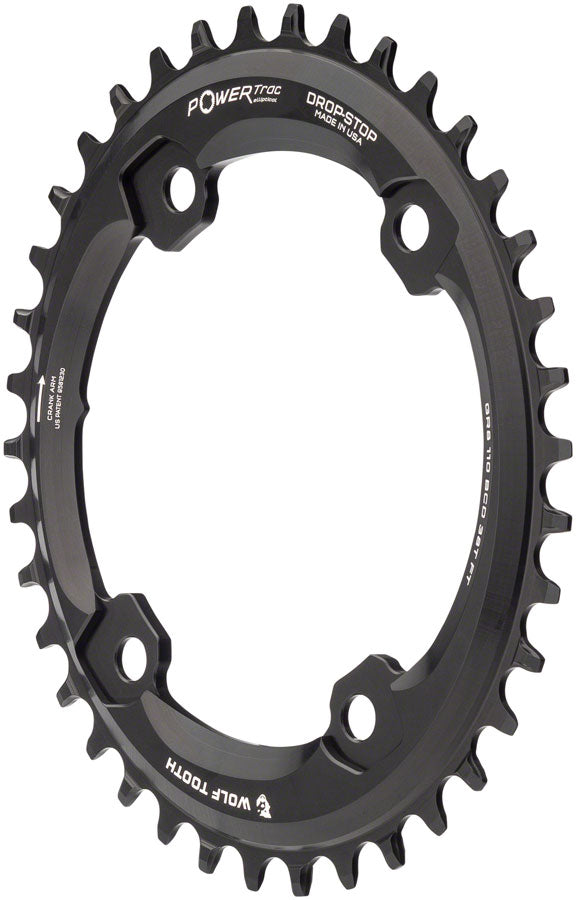 Wolf Tooth Elliptical Shimano 110 Asymmetric BCD Chainring - 38t