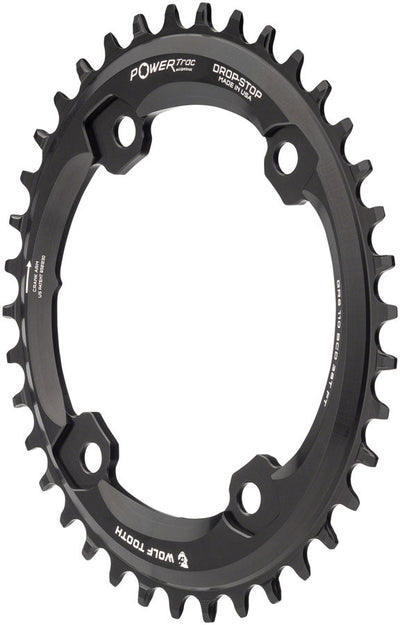 Wolf Tooth Elliptical Shimano 110 Asymmetric BCD Chainring - 38t