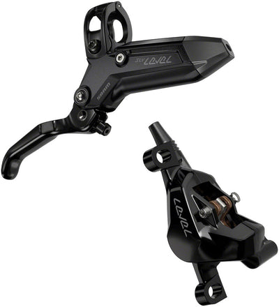 Palanca de freno de disco SRAM Level Silver Stealth - Montaje frontal