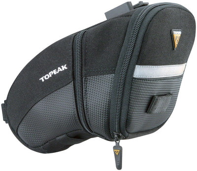 Sac de selle Topeak Aero Wedge - QuickClick Grand Noir