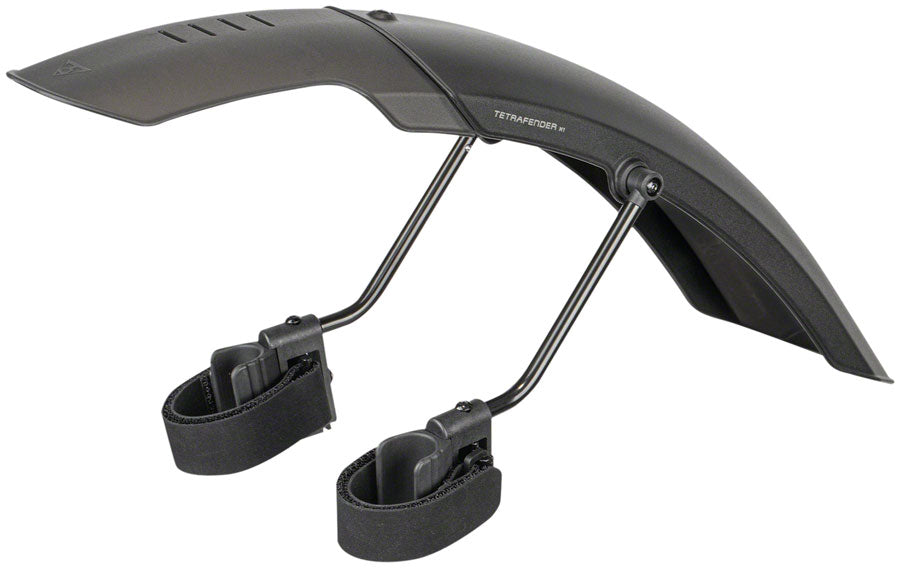 Guardabarros Topeak Tetrafender M1 - Delantero Negro con Correa