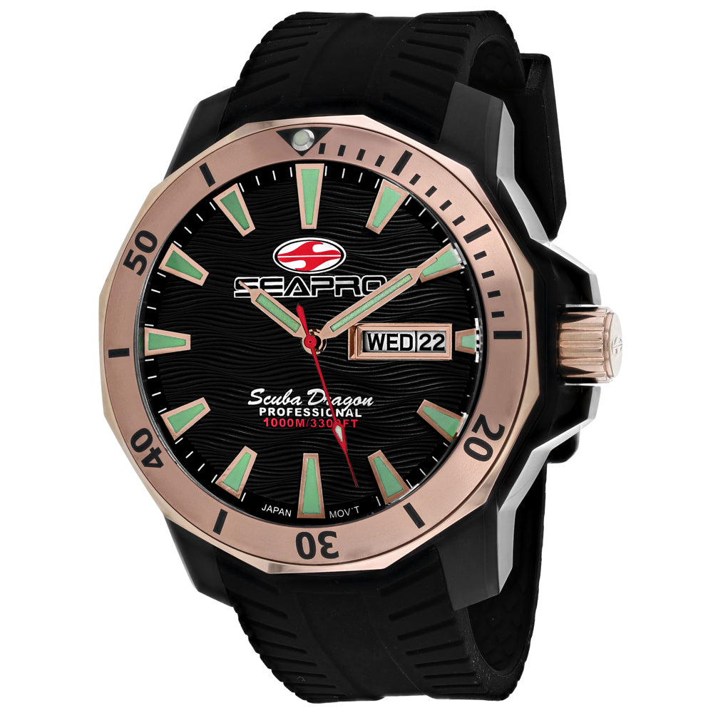 Montre Seapro Men's Scuba Dragon Diver Édition Limitée