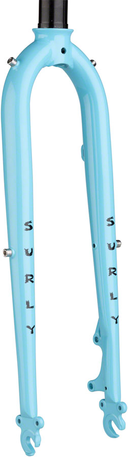 Fourche Surly Preamble 650b - Acier, Frein à disque, Bleu Skyrim