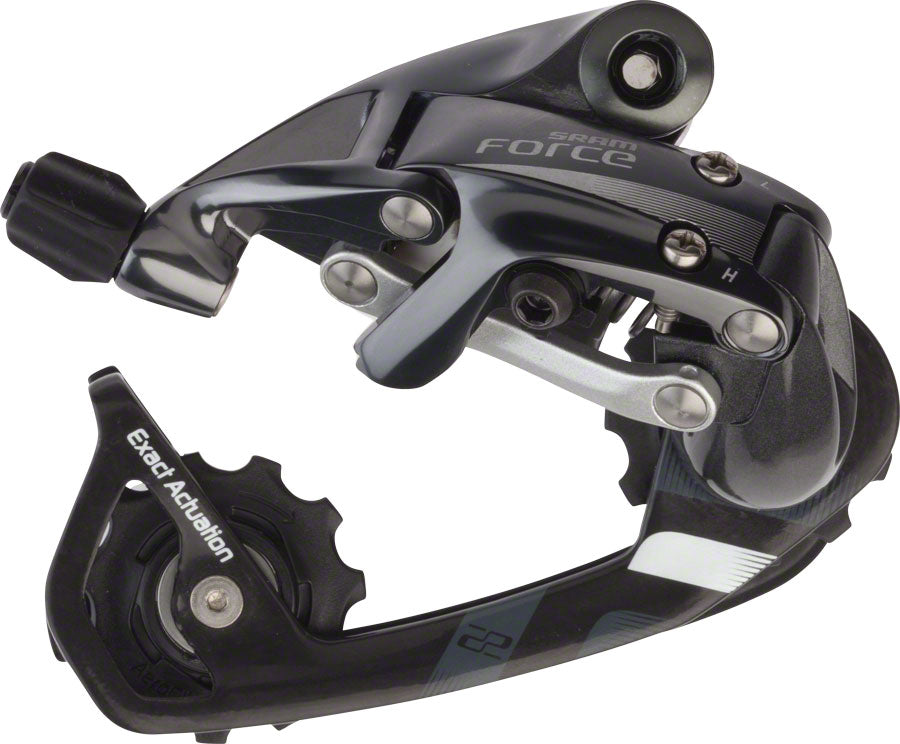 Dérailleur arrière SRAM Force 22 WiFli - 11 vitesses à cage moyenne noire