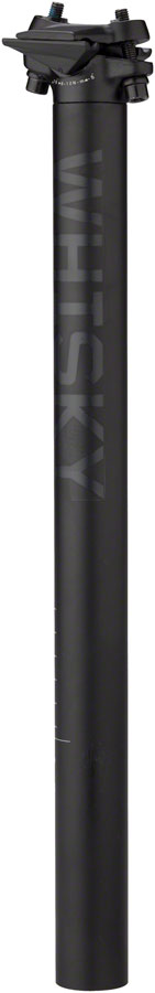 WHISKY No.7 Alloy Seatpost - 31.6 x 400mm Matte Black