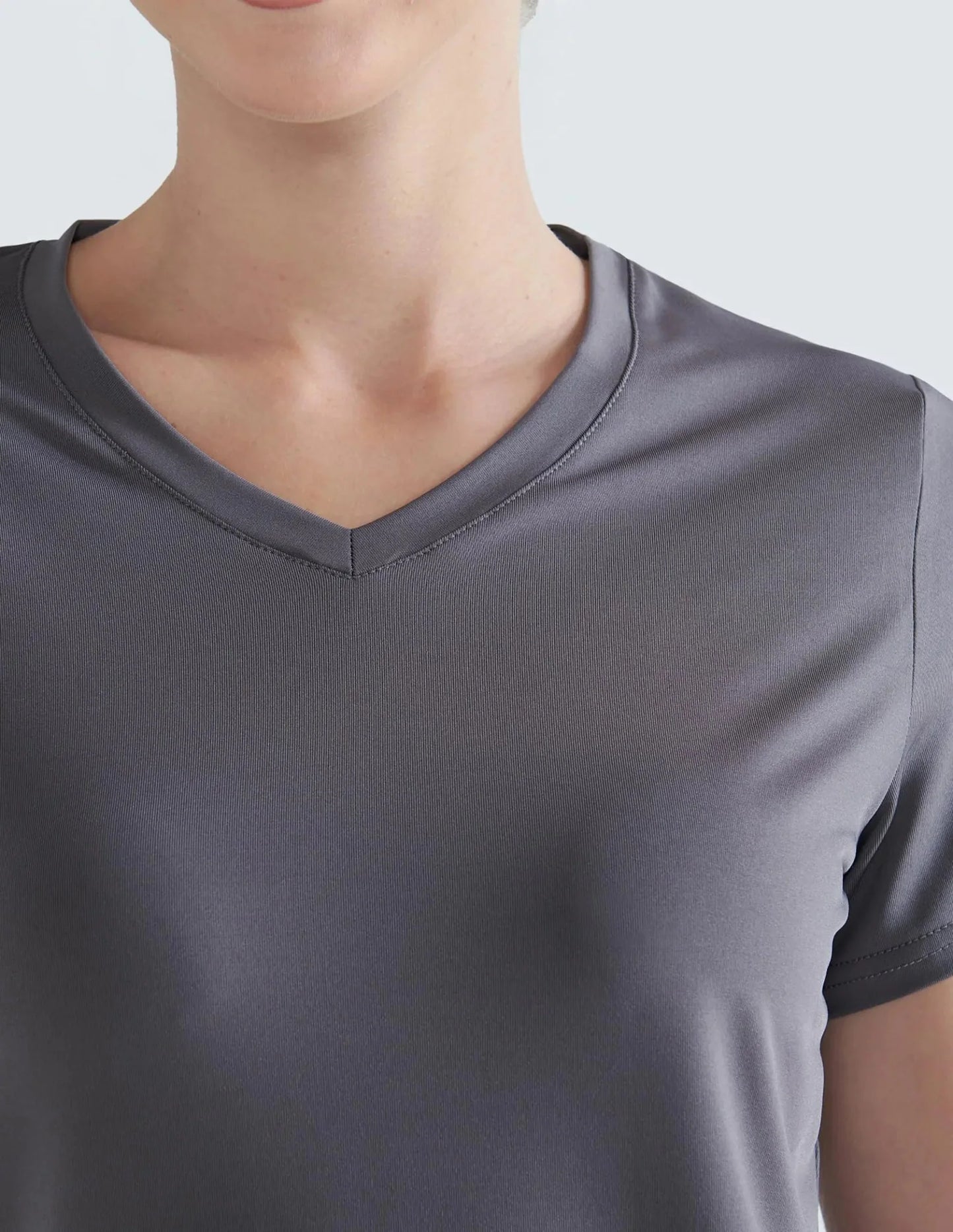 5 Pack Women's Dry Fit Workout Shirts - Short Sleeve Athletic Tees