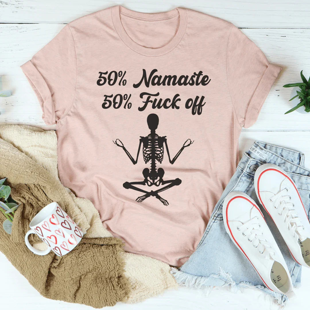 T-shirt Namaste 50% - T-shirt de confort premium