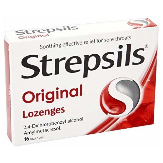 Pastillas Originales Strepsils - 16 Contenido