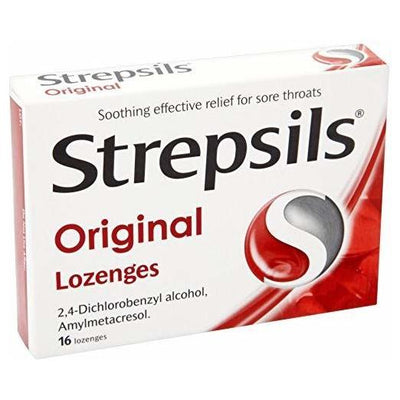 Strepsils Original Lozenges - 16 Count