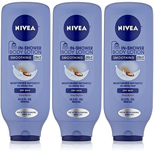Nivea In-Shower Body Lotion with Shea Butter, 13.5 Oz