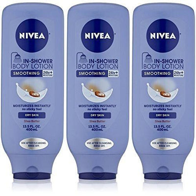 Nivea In-Shower Body Lotion with Shea Butter, 13.5 Oz
