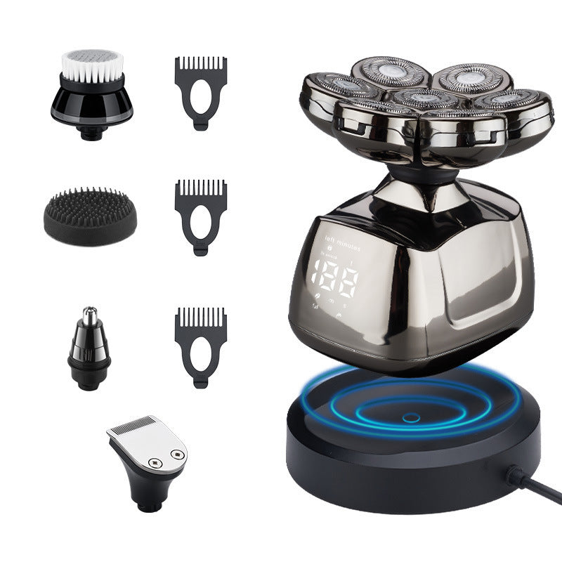 Portable USB Electric Shaver - Waterproof Travel Grooming