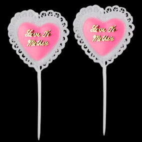 Love to Mother Cupcake Picks - Elegant Party Decor