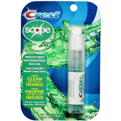 Crest® Scope® Outlast™ Mist de Aliento de Menta de Larga Duración - 0.24 fl oz