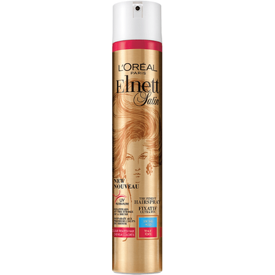 L'Oreal Elnett Satin UV Filter Hair Spray 400ml