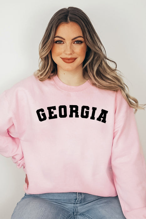 GEORGIA Sweatshirt - Unisex Cotton Blend Comfort - Korvel