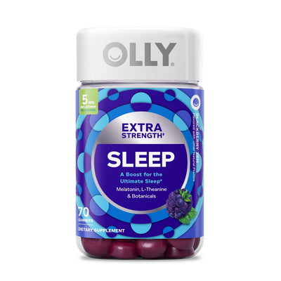 Olly Extra Strength Blackberry Zen Sleep Gummies - 70 Count
