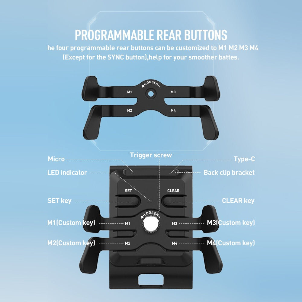 Suitable for Xbox Series X/S controller back expansion buttons Xbox X/S controller additional function buttons - Korvel