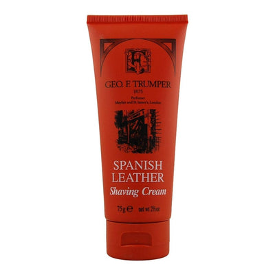 Crema de Afeitar Suave de Cuero Español Geo. F. Trumper
