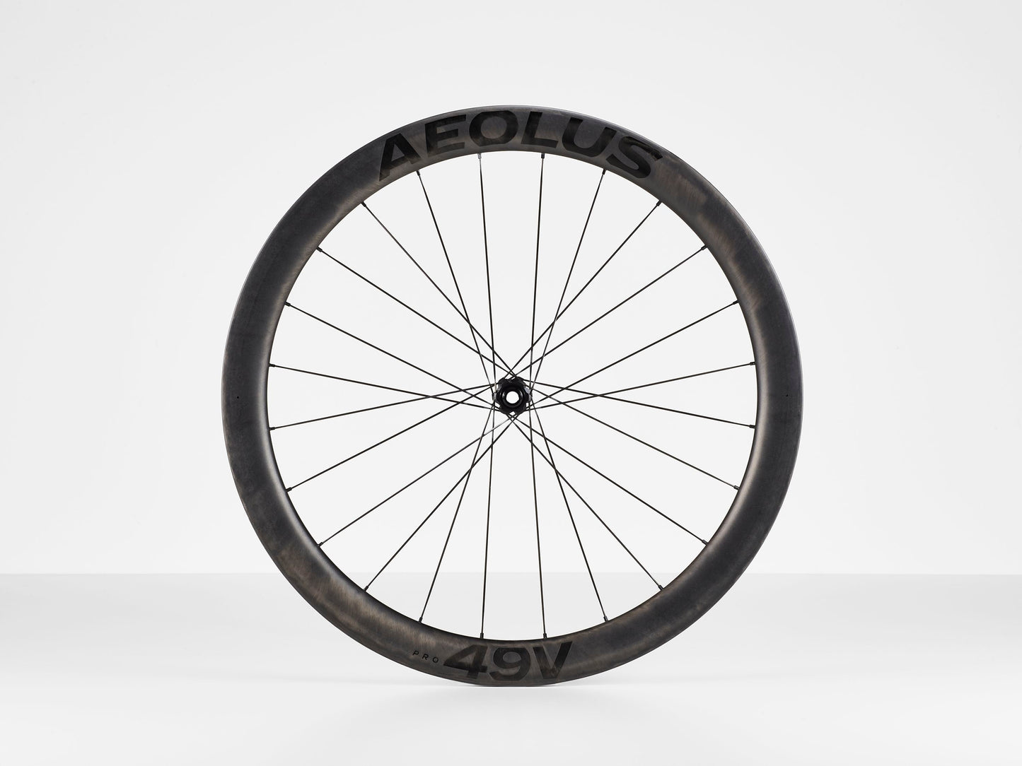 Roues avant Bontrager Aeolus Pro 49V Disc TLR - Noir