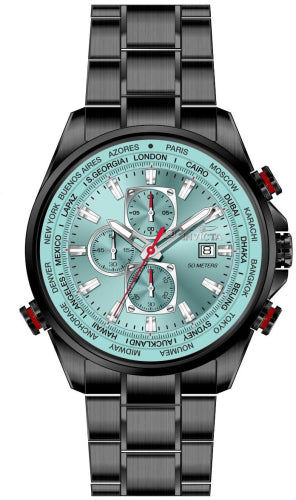 Invicta Men's Aviator Watch - Tiffany Blue Dial