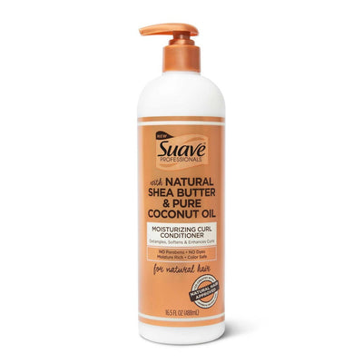 Suave Professionals Natural Shea Butter Coconut Curl Conditioner 16.5 Fl Oz