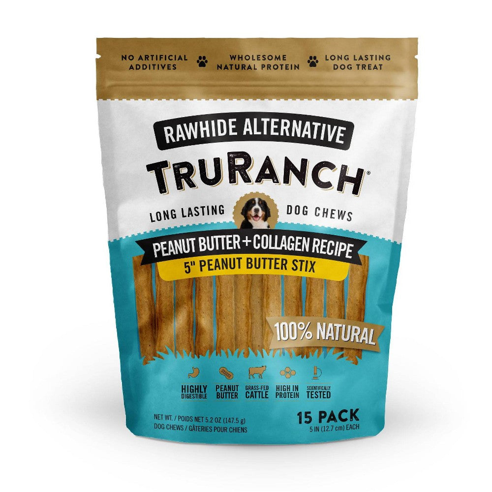 Truranch Dog Chews – Peanut Butter + Collagen Recipe