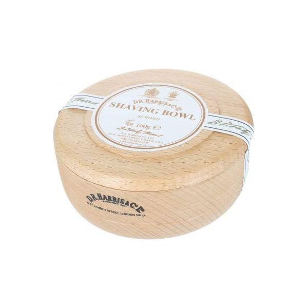 D. R. Harris & Co Bol de Rasage en Bois de Hêtre à l'Amande 100g