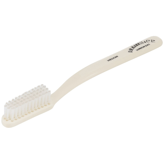 Brosse à dents D.R. Harris à poils en nylon moyens