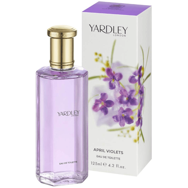 Yardley April Violets Eau De Toilette Spray - 4.2oz