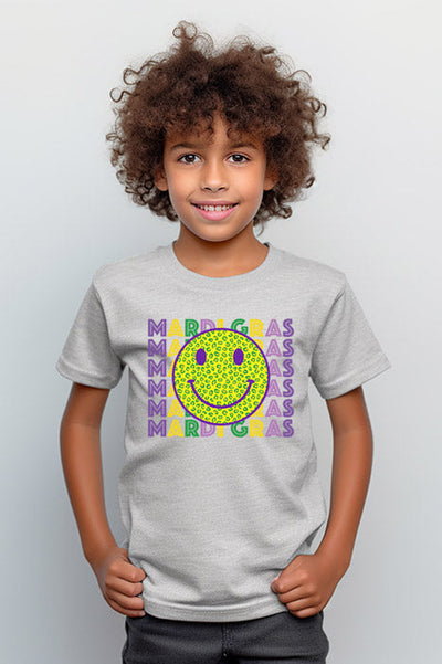 Mardi Gras Tee for Kids - Unisex Fit - Korvel