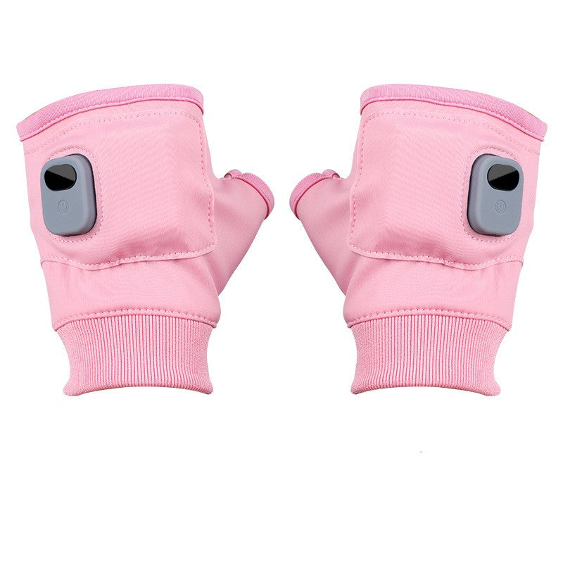 Autumn and Winter Electric Gloves Intelligent Long Range USB Heating Gloves Gaming Office Outdoor Heating Gloves - Korvel